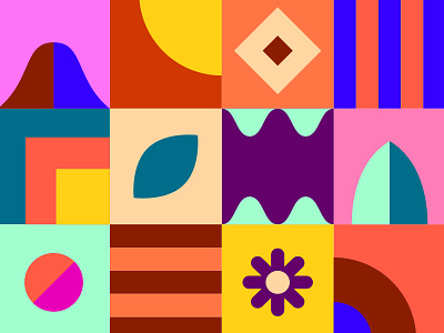 Summer Fun design graphic design icon illustration pattern symbols vector
