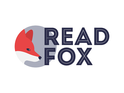 Daily Logo Challenge #16 - Fox v1 branding daily logo daily logo challenge daily logo design dailylogochallenge design fox fox logo illustration illustrator logo read fox vector