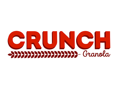 Daily Logo Challenge #21 - Granola branding crunch daily logo daily logo challenge daily logo design dailylogochallenge design granola illustration illustrator logo vector
