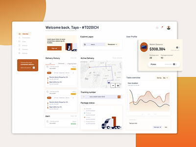 Jollof customer dashboard