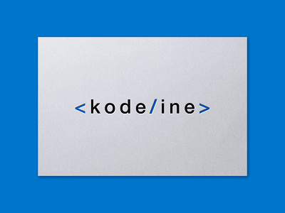 Kodeline Logo design graphic design logo softwarecompany