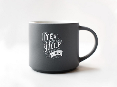 Campaign - Yes. Help. Wow. brand branding church church series logo