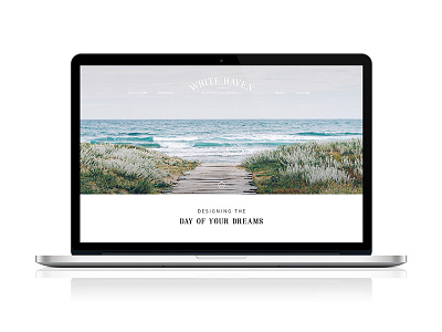 White Haven - Web Concept brand branding mockup ui web web design website