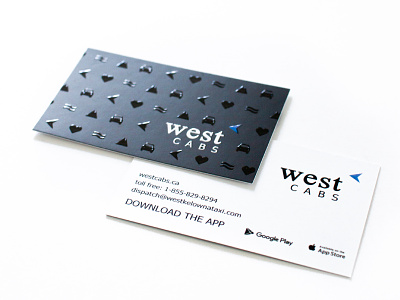 West Cabs Business Cards