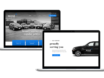 West Cabs Web Design brand branding cab cab company canada car wrap design luxury luxury brand luxury branding mockup taxi app taxi branding taxi company taxi design web design website concept website design