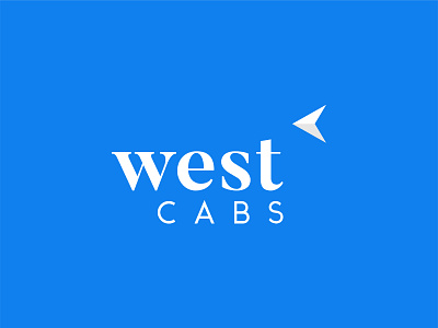 West Cabs blue brand branding cab cab company canada cobalt blue design flat luxury brand luxury car luxury design taxi taxi app taxi brand
