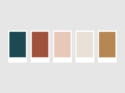 Colour Palette for Sarah May Designs