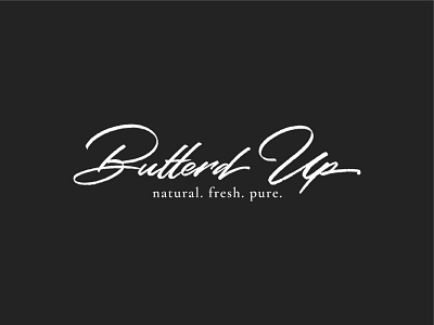 Butterd Up | Organic Body Butter Branding body butter brand branding canada cosmetic cosmetic packaging design feminine flat flowers lettering logo lotion organic vector