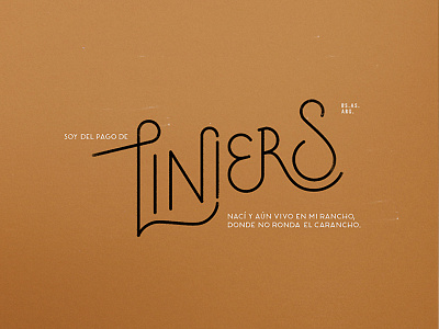 Liniers barrios calligraphy font handlettering lettering logo logotype neighborhood pilot type typeface typography vectors
