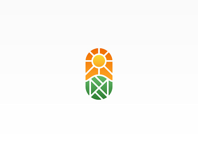 Sunshine brand concept design geometric icon illustration logo logotype simple sun vector