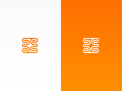 Seas™ ambigram brand branding concept design geometric icon identity line logo logotype monogram simple