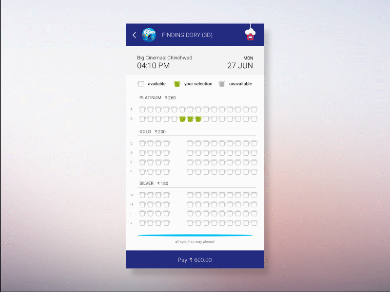 Book Movie Tickets & Bites