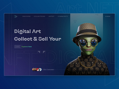 Digital Art NFT art branding creative digital digitalart digitalnft graphic design logo nft ui unique