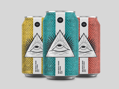 New World Order - Craft Beer branding graphic design illustration