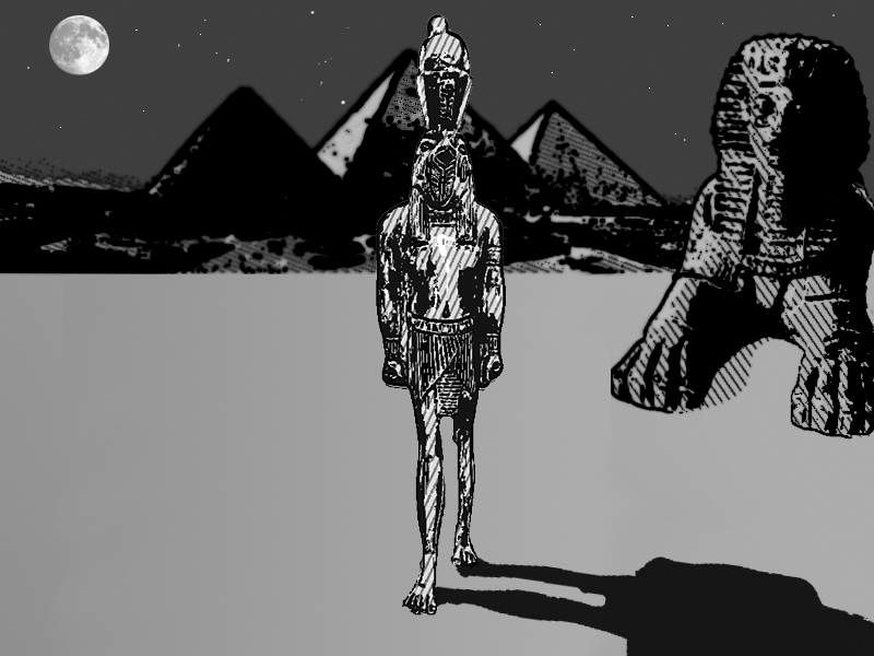 Egyptian Moonlight
