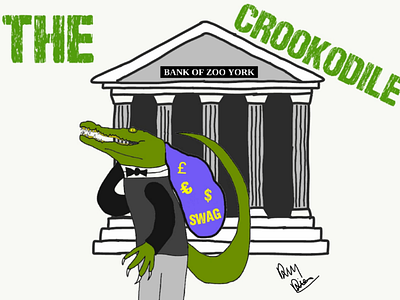 The Crookodile joke crocodile humour