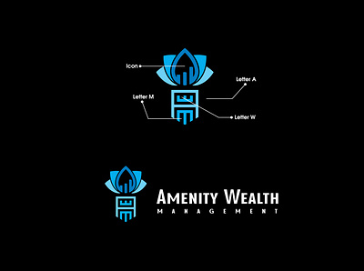 Wealth Logo branding graphic design logo