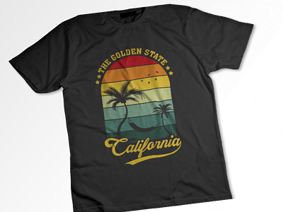 Custom Retro Vintage Beach T-shirt Design beach branding camping tshirt clothing design creative design custom tshirt design graphic design hiking hoodie illustration logo retro streetwear summer tshirt tshirt tshirt design ui vintage tahirt