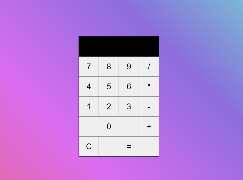 Vanilla js calculator by Heitor on Dribbble