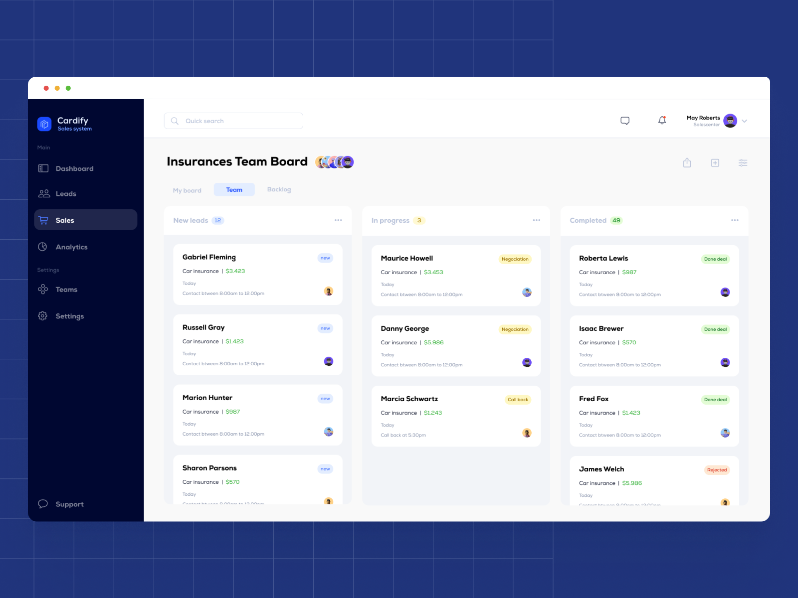 Kanban workflow by Matheus on Dribbble