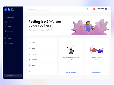 Help center and FAQ by Matheus on Dribbble