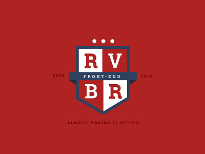 RVBR Front-end Team Crest
