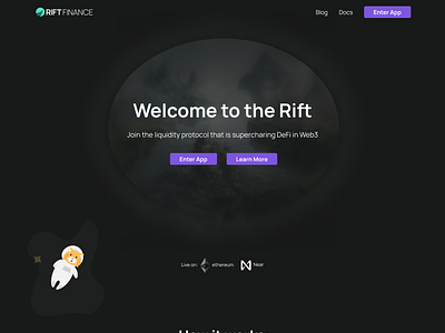 Rift finance re-design