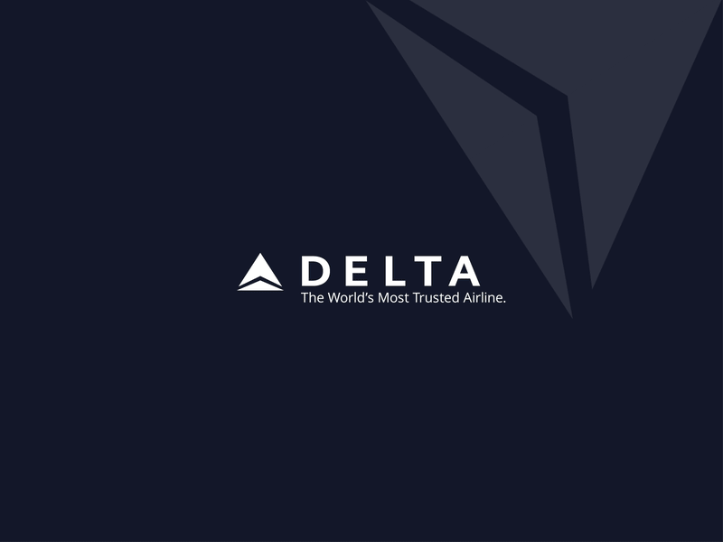Delta Inflight Status Concept Screen adobe after effects airline animated gif concept motion graphics vector