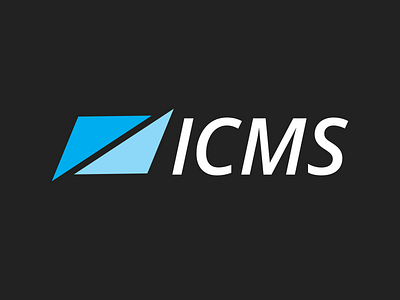 ICMS Logo accounting branding logo print