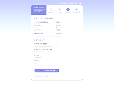 #002 Check Out checkout dailyui ui ux