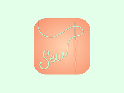 #005 App Icon app icon dailyui icon sewing