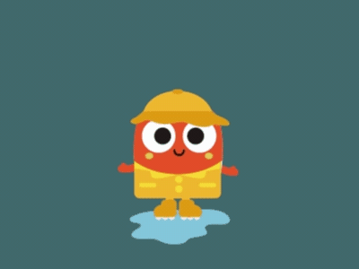 Litte Guy Marcopolo B 2d after effects animation character gif rig