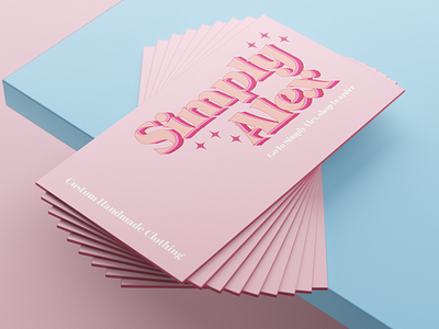 Simply Alex business cards