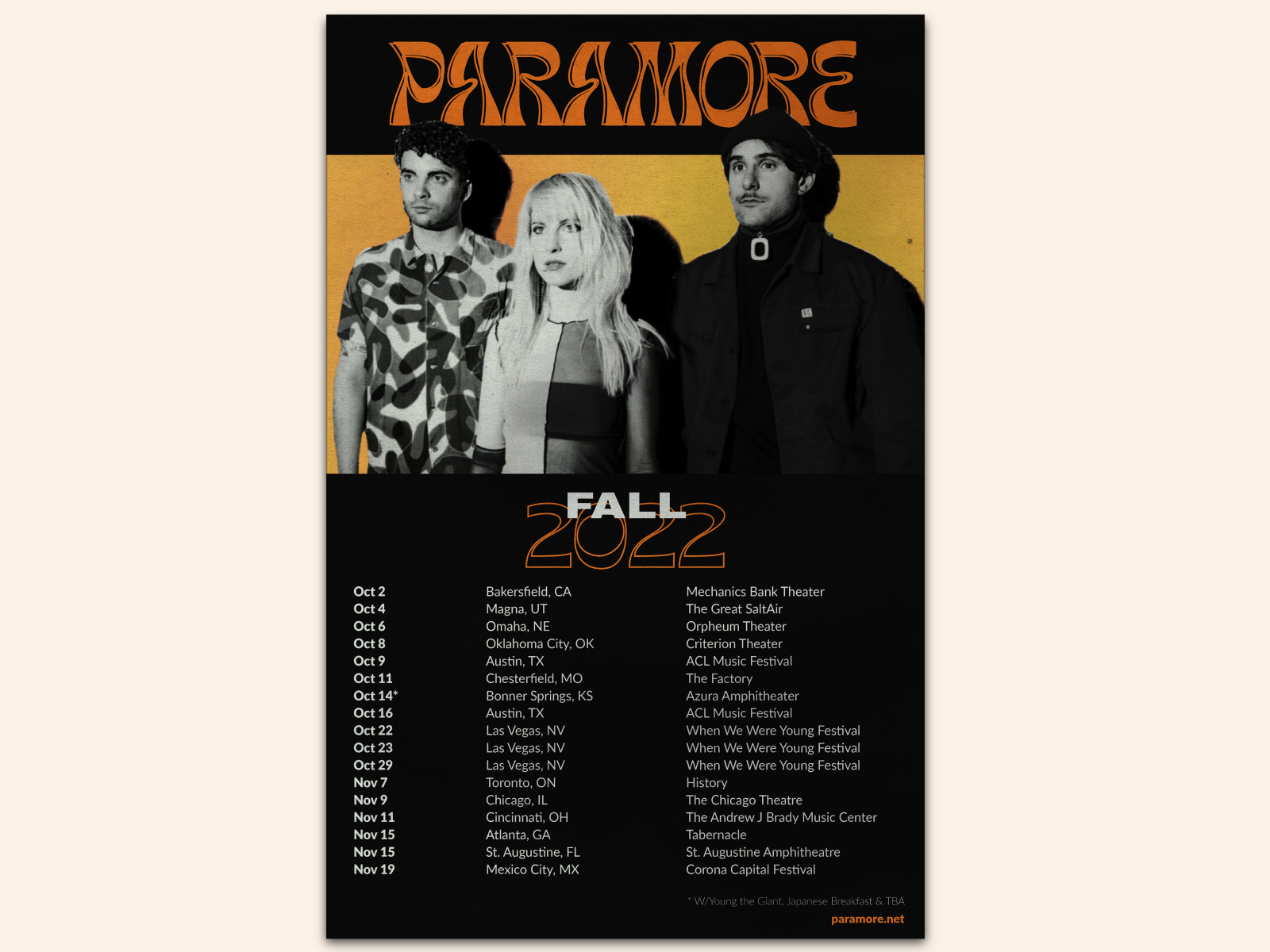 Paramore Brand New Eyes Posters by Allyssa on Dribbble