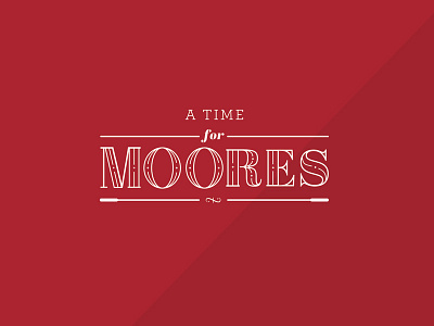 A Time for Moores event instrument logo music type