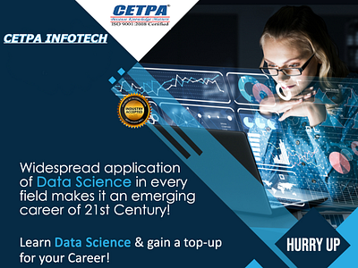 CETPA INFOTECH is the Best Data Science Training Institute. dat data technology training