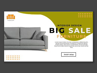 Interior design banner app banner design banners branding furnitures graphic design illustration logo ui vector