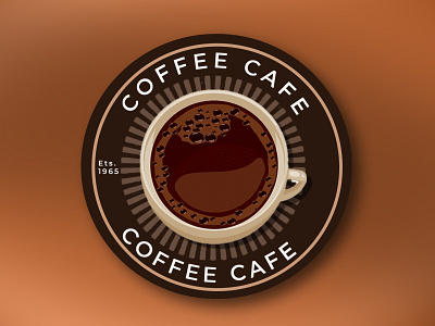 COFFEE CAFE LOGO DESIGN app banner design banners branding design graphic design illustration logo ui vector