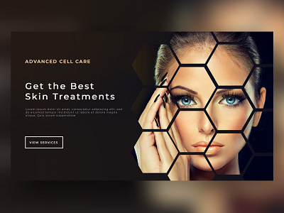 Skincare Web banner app banner design banners branding design graphic design illustration logo ui vector