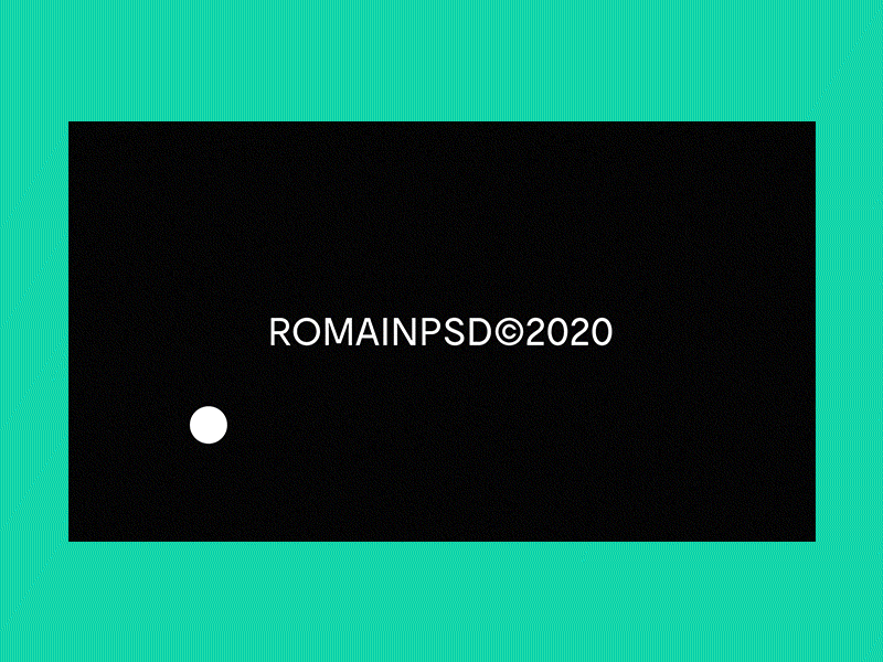 romainpsd.com - loader - 2020 folio loader loading portfolio transition website