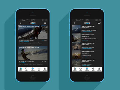 Gopro Video Of The Day Concept By Romain Passelande On Dribbble