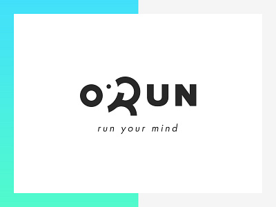 O'RUN — Logo app identity logo logotype run running