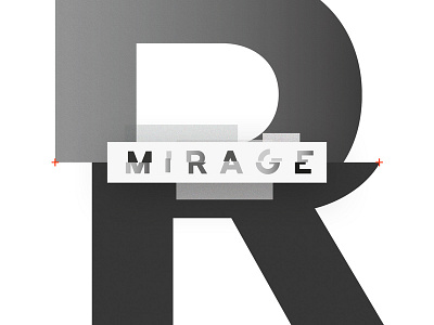 MIRAGE IDENTITY - WIP bloc glitch identity lettering lettering logo mirage type type typography typography