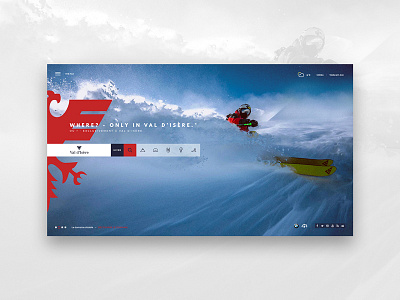 Home - Ski resort website resort responsive site ski webdesign website