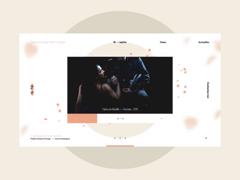 Ahlima Mhamdi - Transition animation circle gif transition ui webdesign