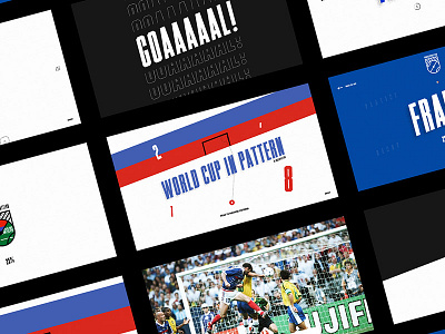 World cup in Pattern - Interface bodymovin football interface russia soccer ui design worldcup