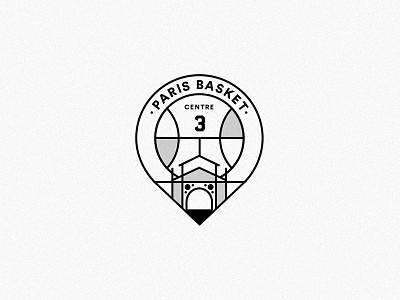 🏀 Basketball Logo Concept - 02 basket basketball identity logo logotype paris