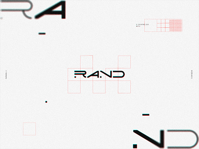 Rand 002 - Logotype branding identity logo logotype r rand
