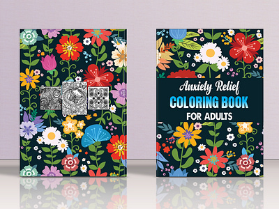 anxiety relief coloring book for adults