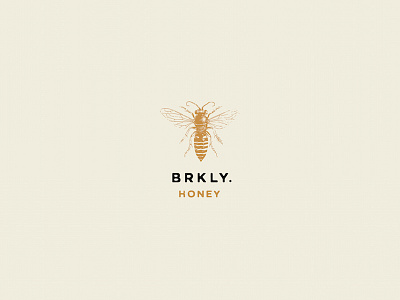 Honey branding design identity logo